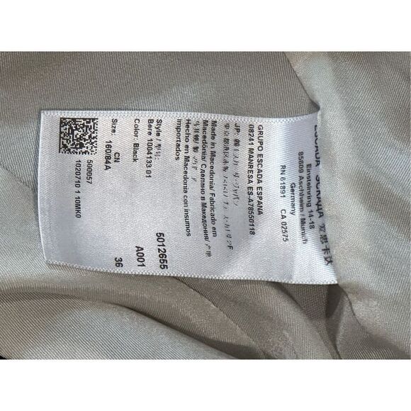 Escada vintage pinstripe double breasted blazer jacket 36 Small 6/8 - Picture 13 of 15